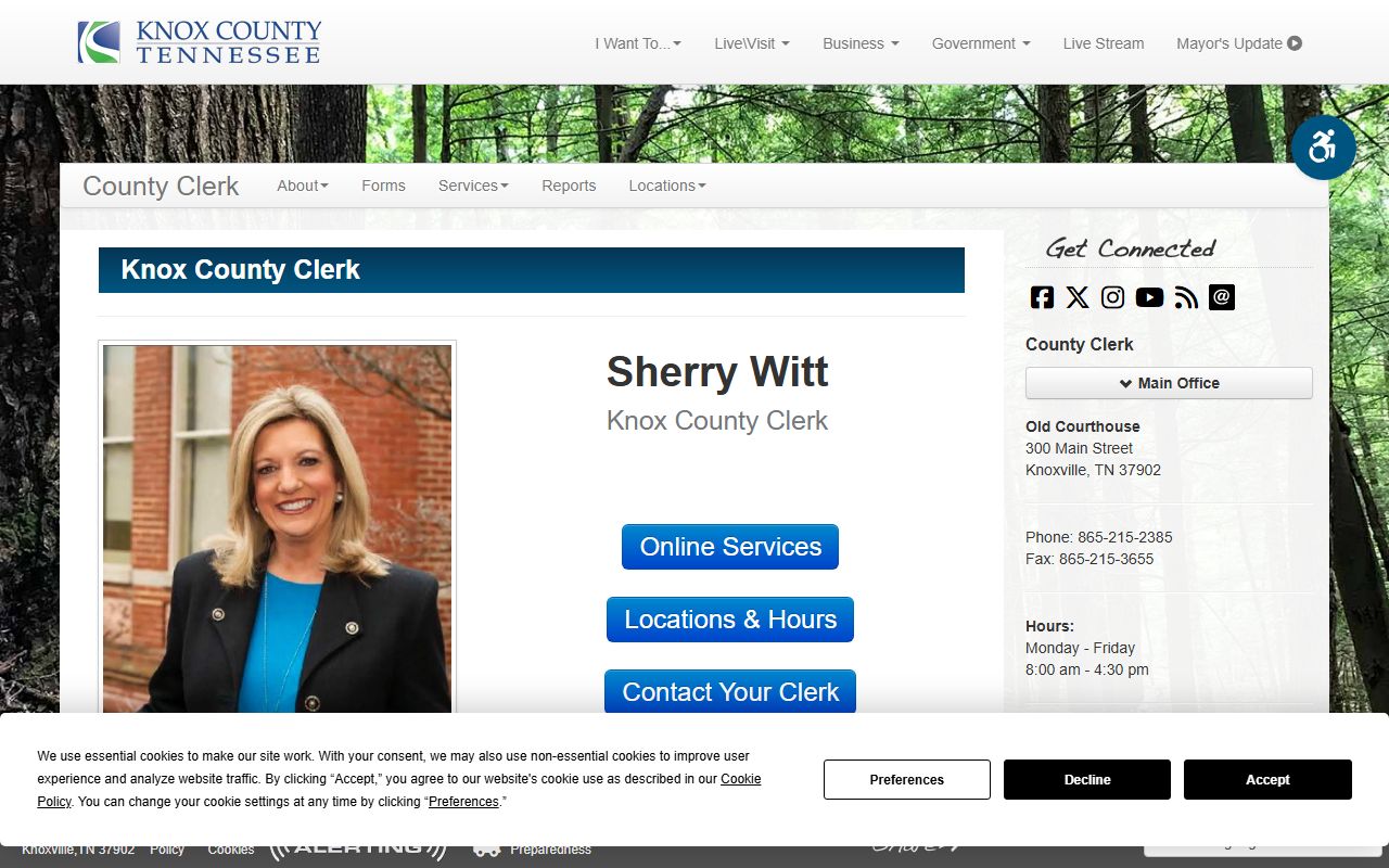 Knoxville Dissolution Of Marriage Knox County County Clerk portal